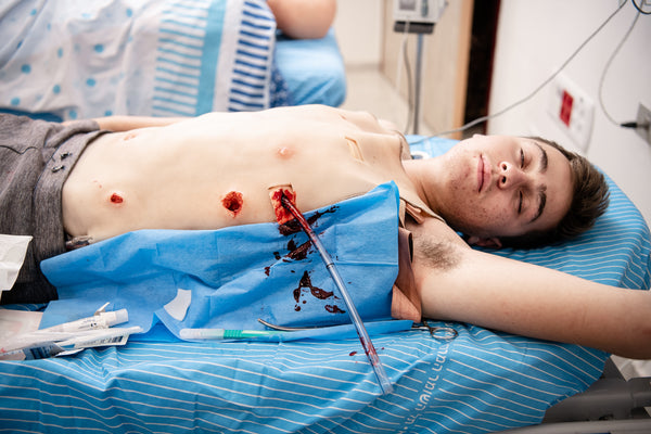 Bullet and Shrapnel Wounds