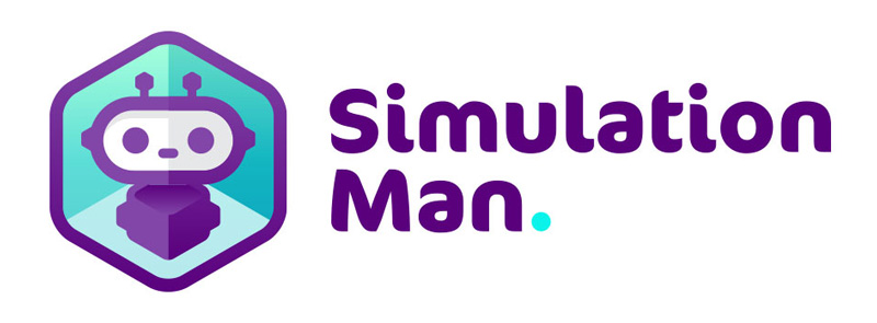 Simulation Man logo